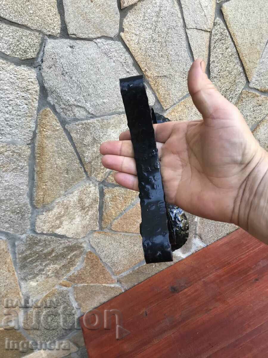 CANDLESTICK WROUGHT IRON METAL OLD - 7 CANDLESTICK WROUGHT IRON METAL OLD - 7