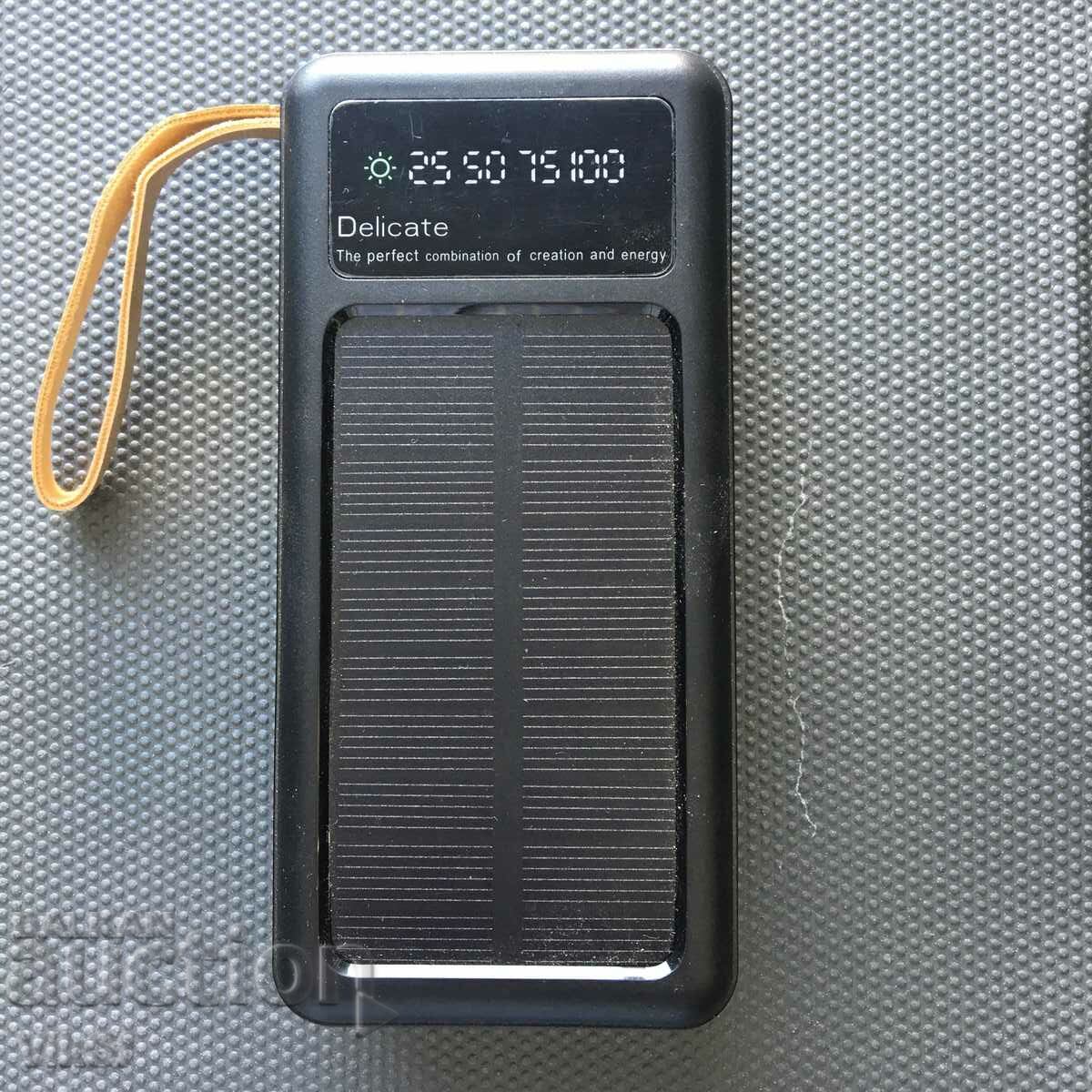 Auction 10,000 mAh Solar battery + display - Power Bank KLGO KP-97 Auction 10,000 mAh Solar battery + display - Power Bank KLGO KP-97