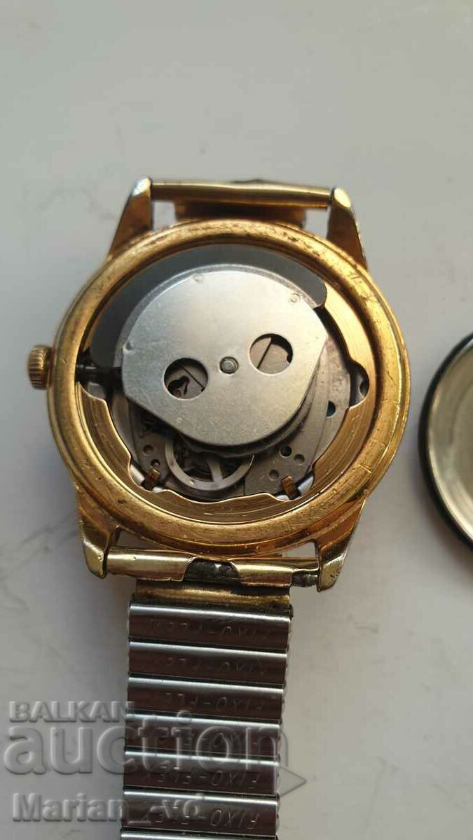 Men's gold-plated Timex automatic watch - 5 Men's gold-plated Timex automatic watch - 5