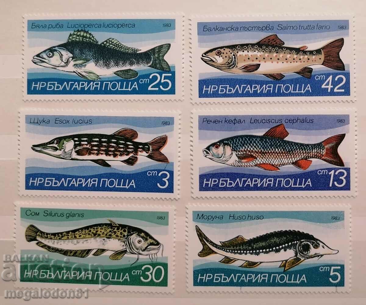 Βουλγαρία - ψάρια γλυκού νερού