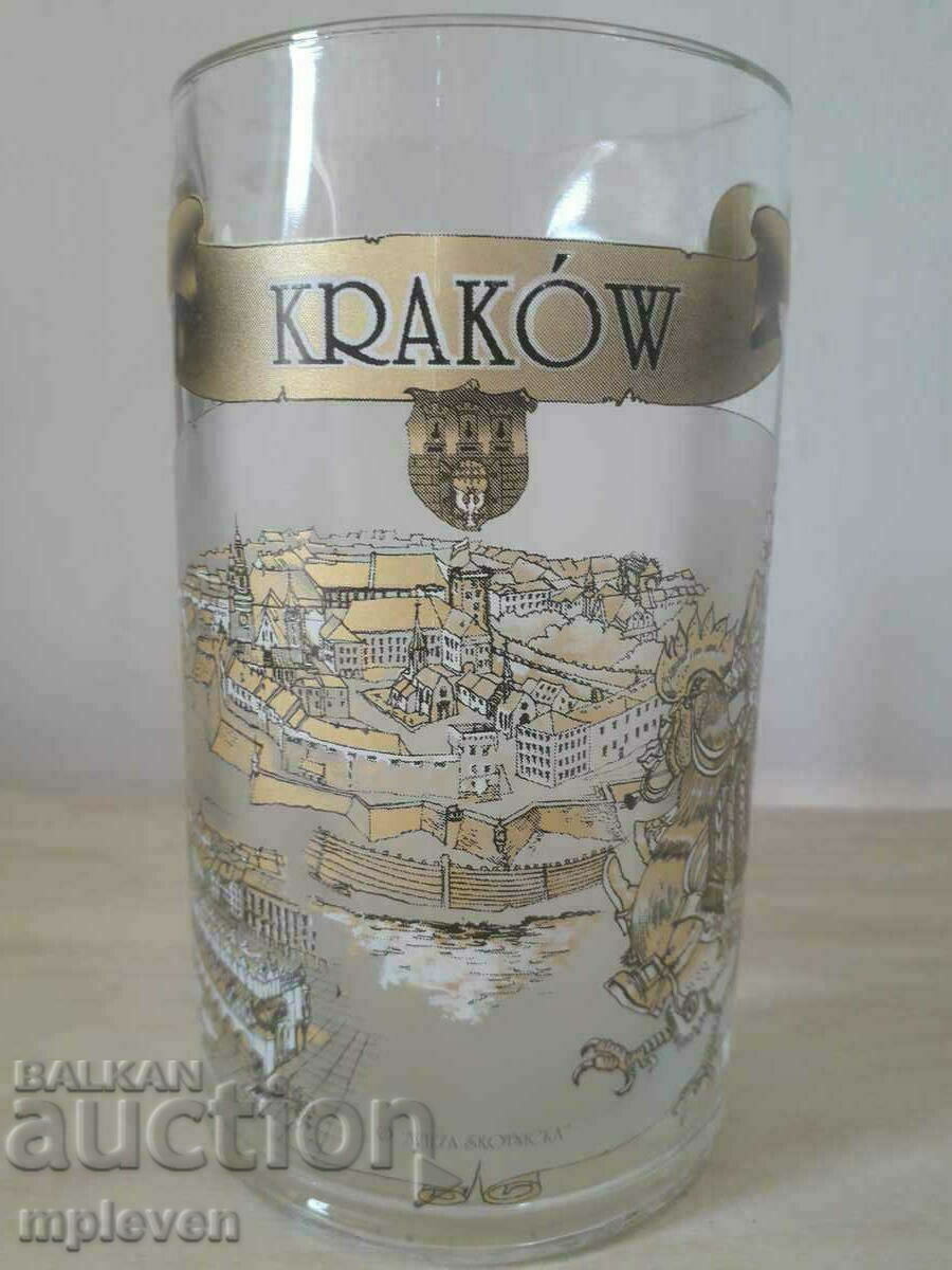 Beer mug tourism Krakow