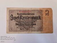 Germany 2 rent stamps 1923 year d35