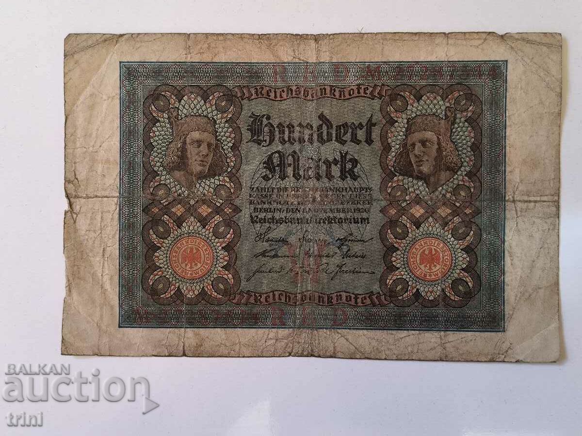 100 timbre 1920 an d37