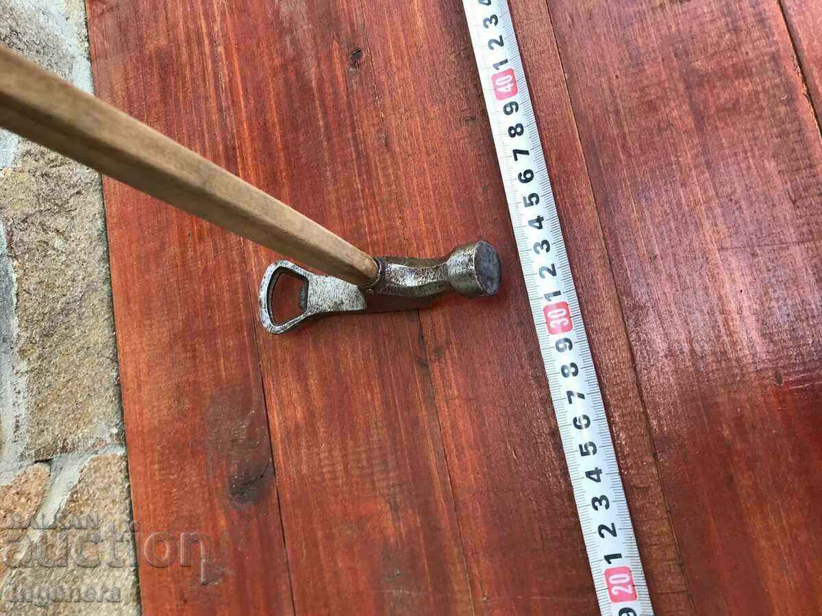 HAMMER HAMMER OPENER TOOL FOR FORGING AND OPENING BEER - 5