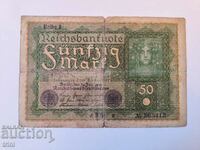 Германия 50 марки 1919 година г44