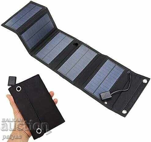 Foldable solar panel, 15W charging directly from the sun, with price 43.50 BGN | € 22.24 Foldable solar panel, 15W charging directly from the sun, with price 43.50 BGN | € 22.24