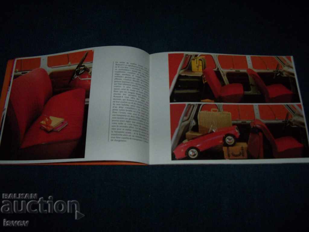 Delivery of Two old advertising brochures for Renault 4 and Renault 6 Delivery of Two old advertising brochures for Renault 4 and Renault 6