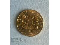 Kenya 10 cenți 1994