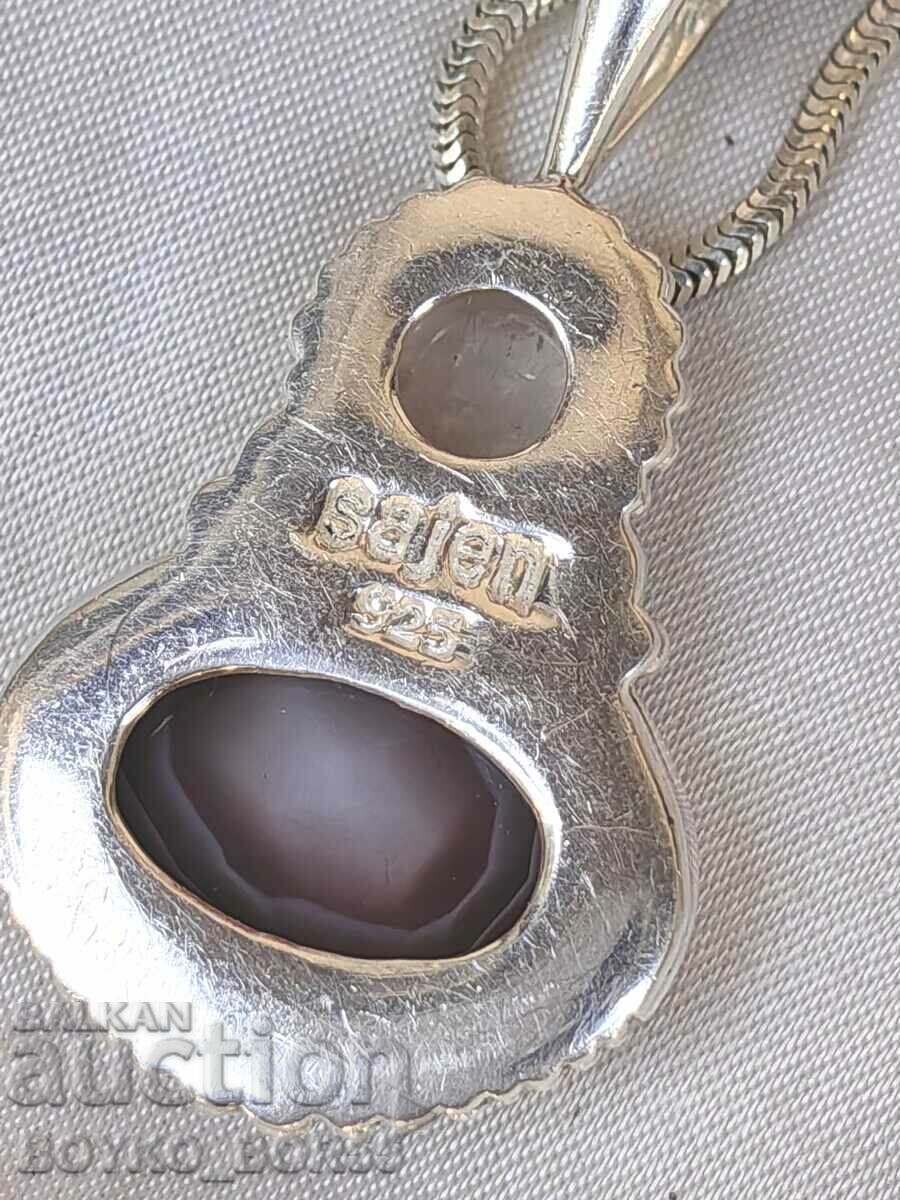 Unique Silver Markov Vintage Medallion SAJEN Jewelry by O - 5 Unique Silver Markov Vintage Medallion SAJEN Jewelry by O - 5