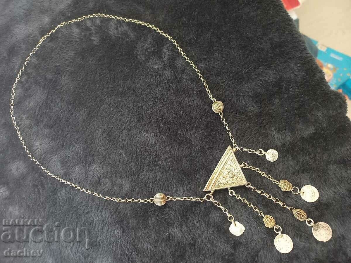 Аукцион Рядка сребърна Възрожденска Тракийска Муска трепка накит Аукцион Рядка сребърна Възрожденска Тракийска Муска трепка накит