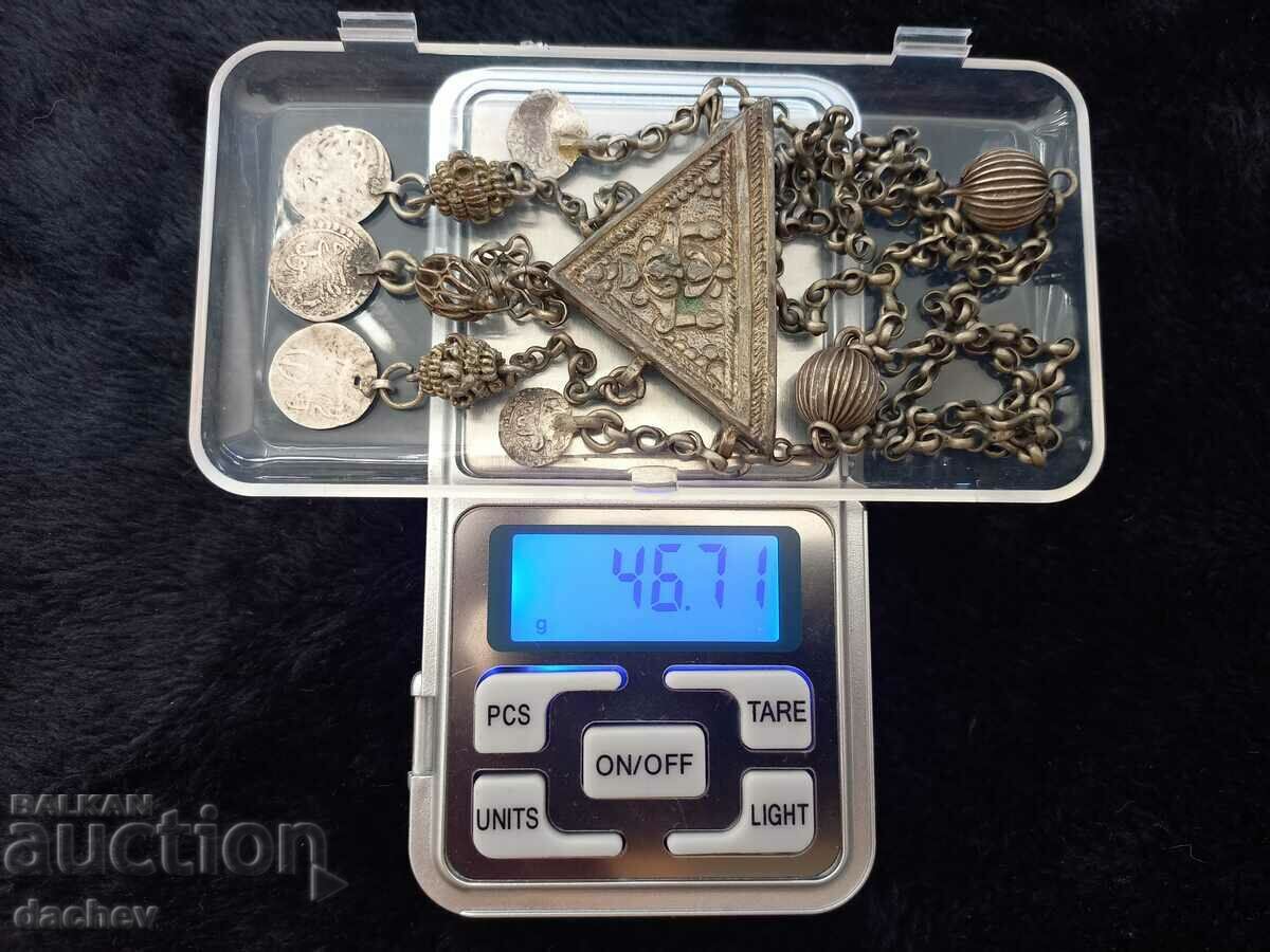 Rare Silver Thracian Revival Muska Stud Earrings - 7 Rare Silver Thracian Revival Muska Stud Earrings - 7