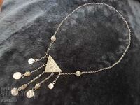 Рядка сребърна Възрожденска Тракийска Муска трепка накит