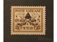 Ватикана 1939 Личности/Религия Надпечатка MNH Без гума