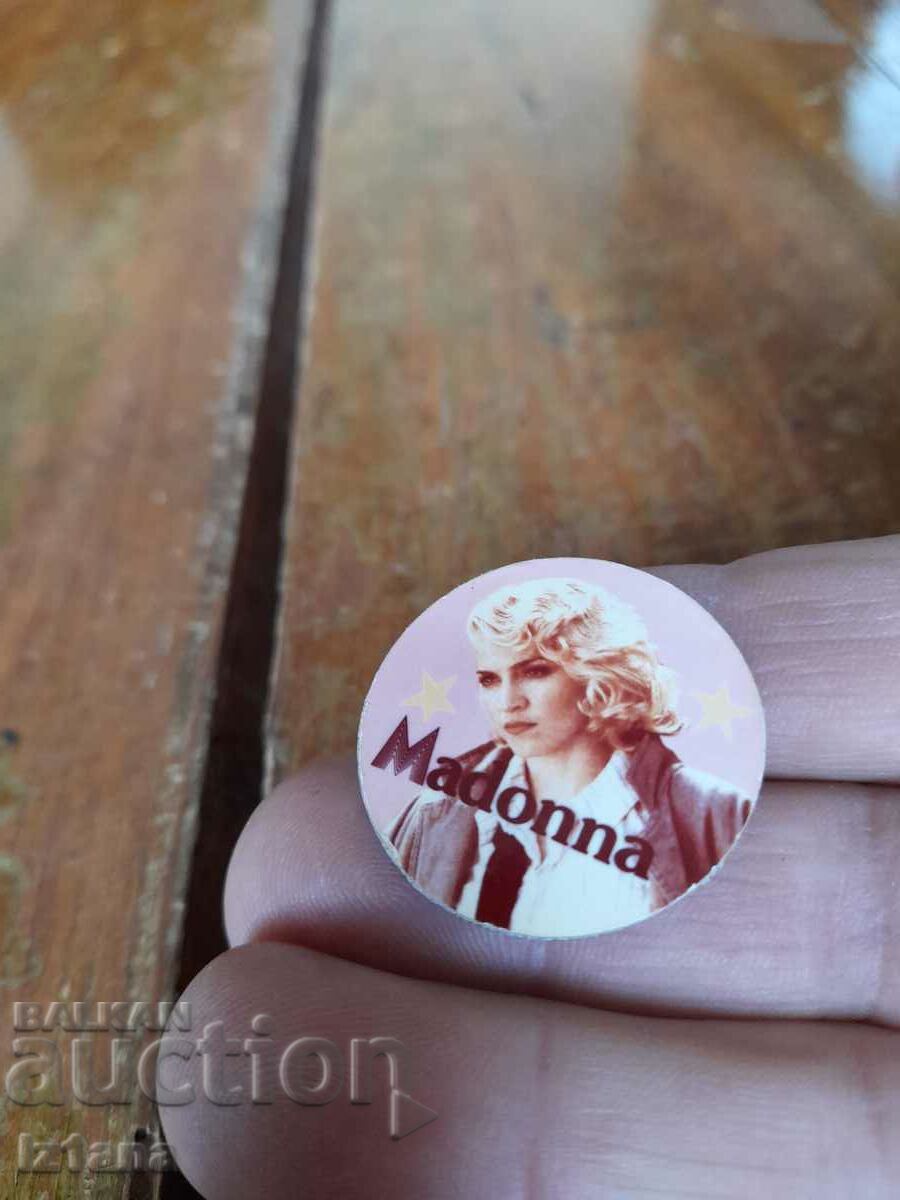 Old Madonna badge
