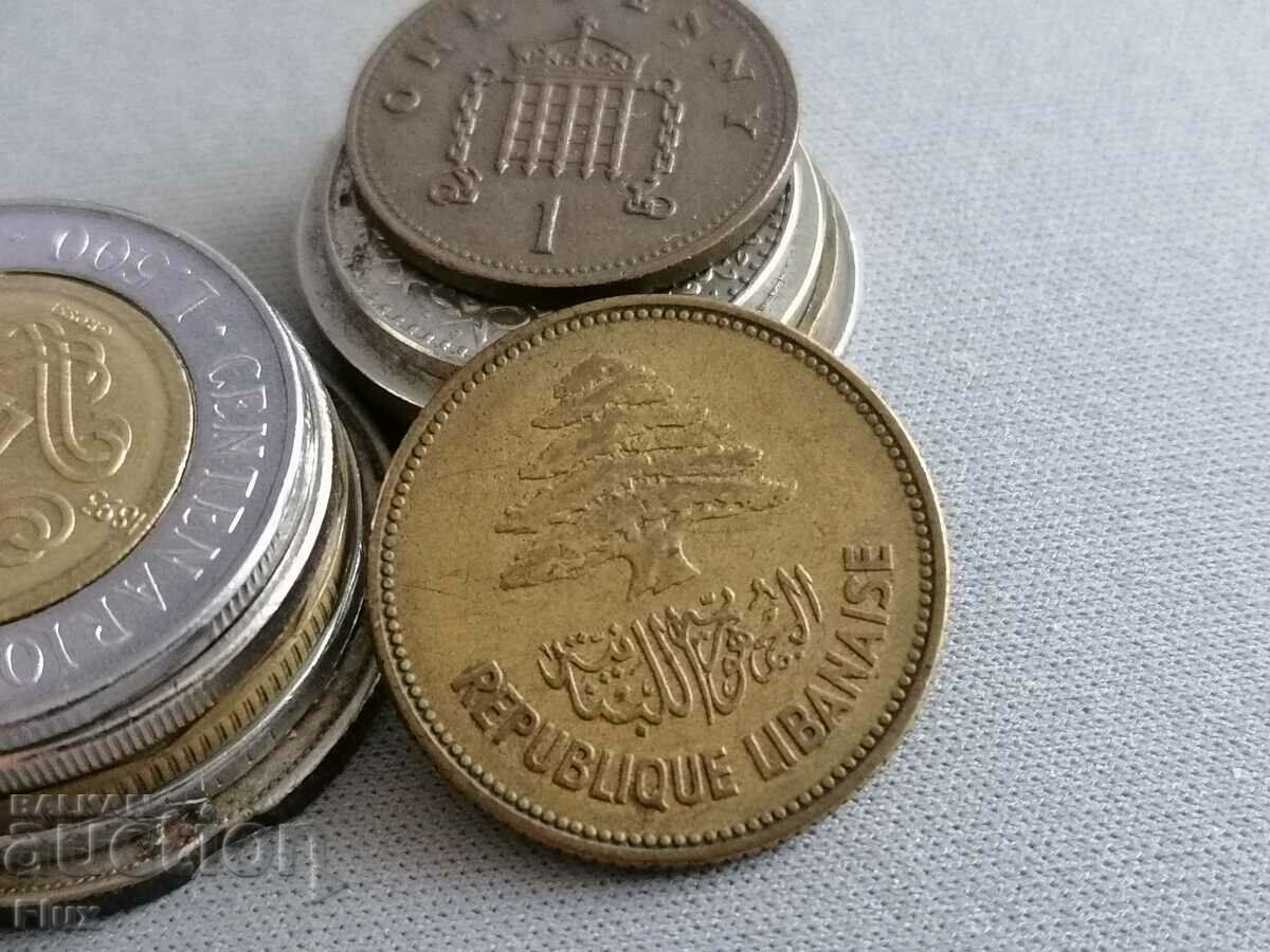 Monedă - Liban - 25 piaștri | 1952 cu preț 3.25 BGN | € 1.66 Monedă - Liban - 25 piaștri | 1952 cu preț 3.25 BGN | € 1.66