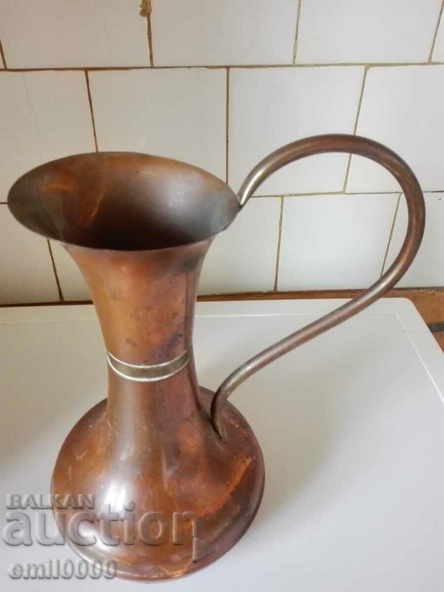 A beautiful, large copper jug. with price 34.99 BGN | € 17.89 A beautiful, large copper jug. with price 34.99 BGN | € 17.89