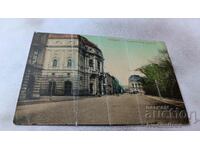 Postcard Szeged Szinhaz a Kass Vigadoval 1911