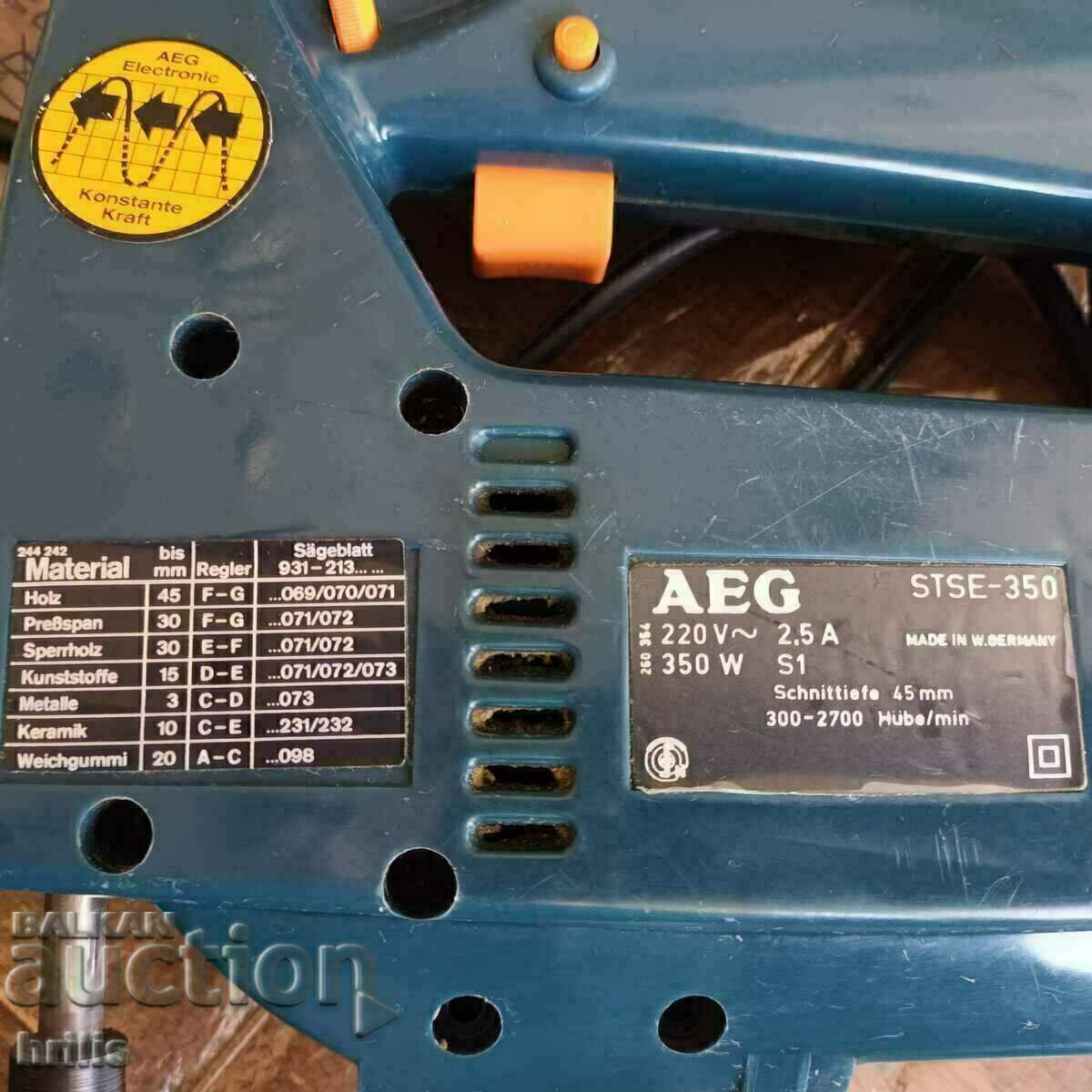 JIG SAW / SAW - AEG cu preț 21.00 BGN | € 10.74 JIG SAW / SAW - AEG cu preț 21.00 BGN | € 10.74