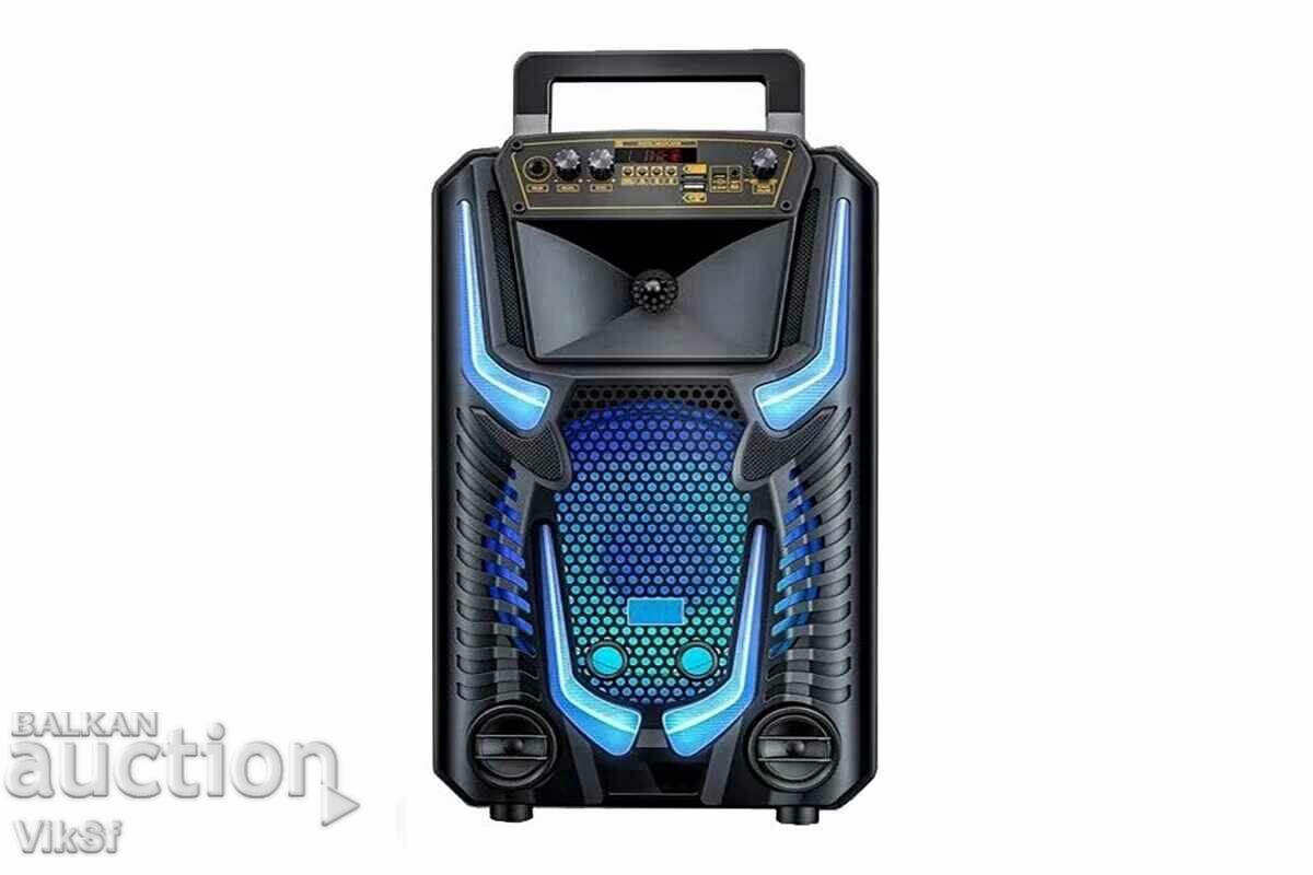 Karaoke Speaker PZX GZ-8908, 8 ", Bt, USB, FM, SD Card, Aux