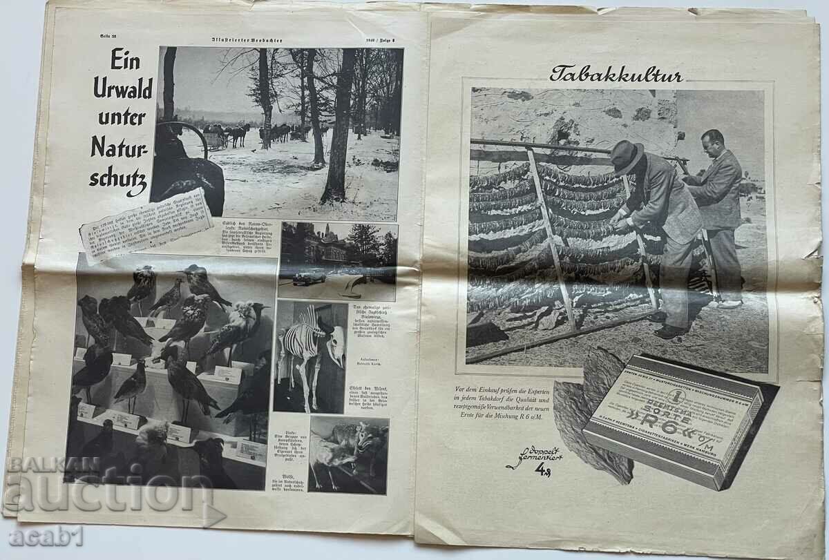 Auction Newspapers from 1940 Hitler Göring Auction Newspapers from 1940 Hitler Göring