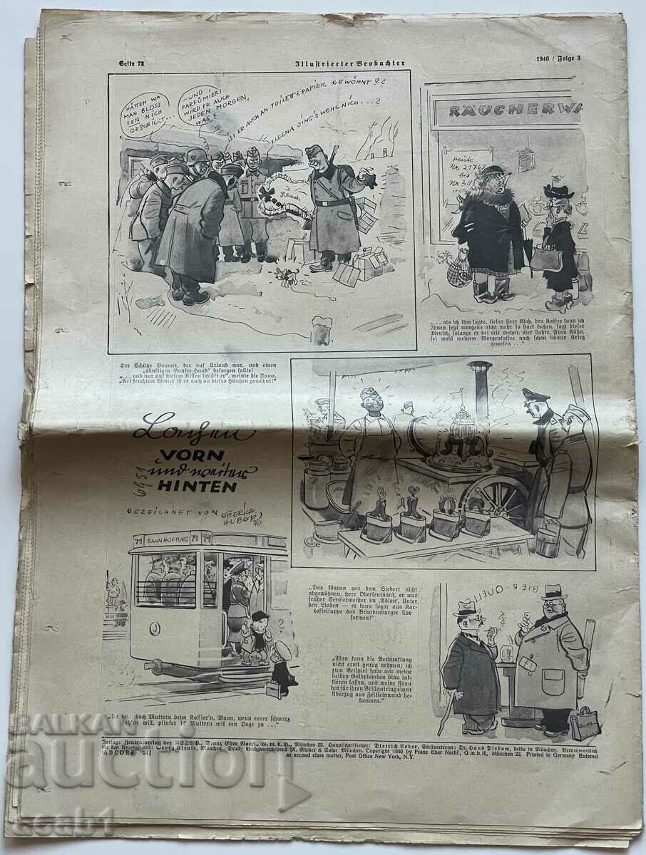 Delivery of Newspapers from 1940 Hitler Göring Delivery of Newspapers from 1940 Hitler Göring