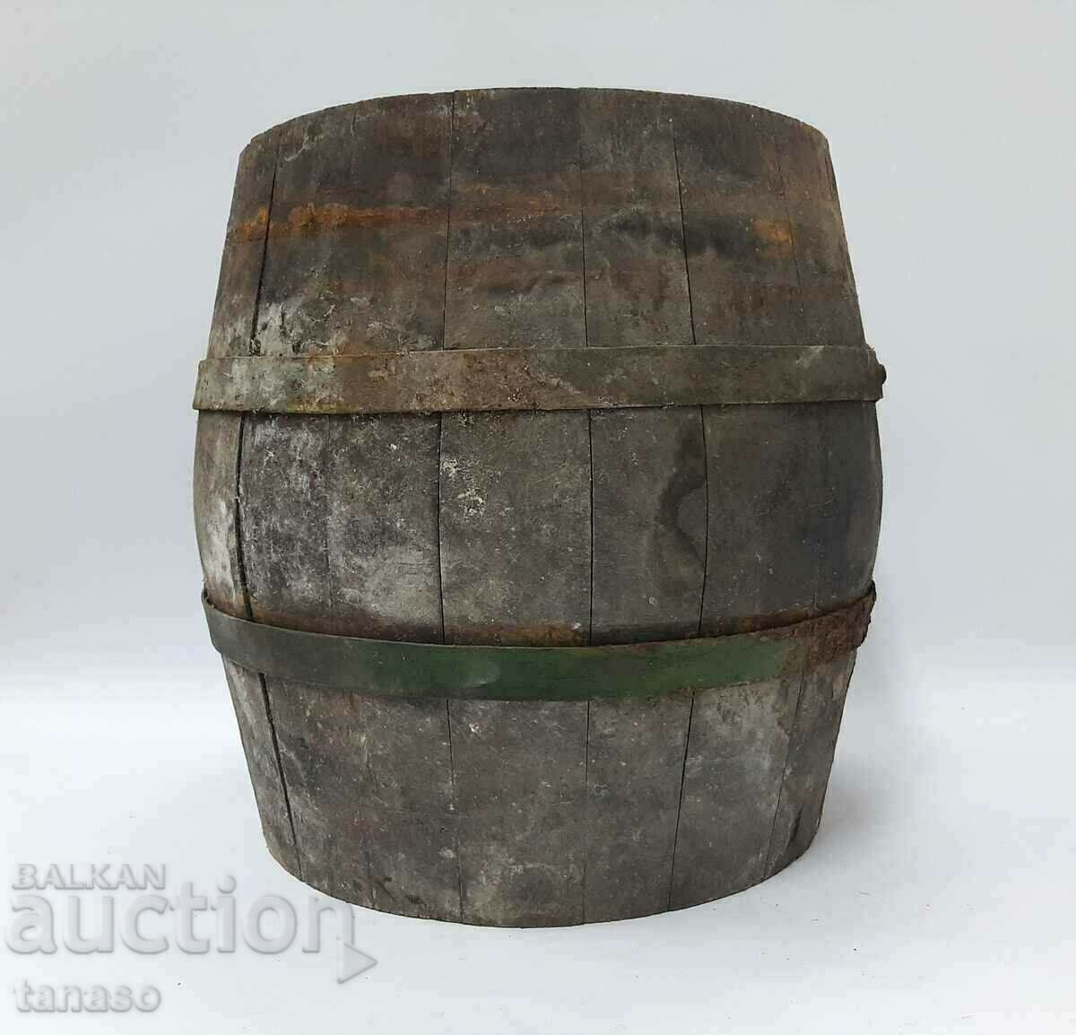 Παλιό δρύινο βαρέλι, κουβά (13.1) - 5