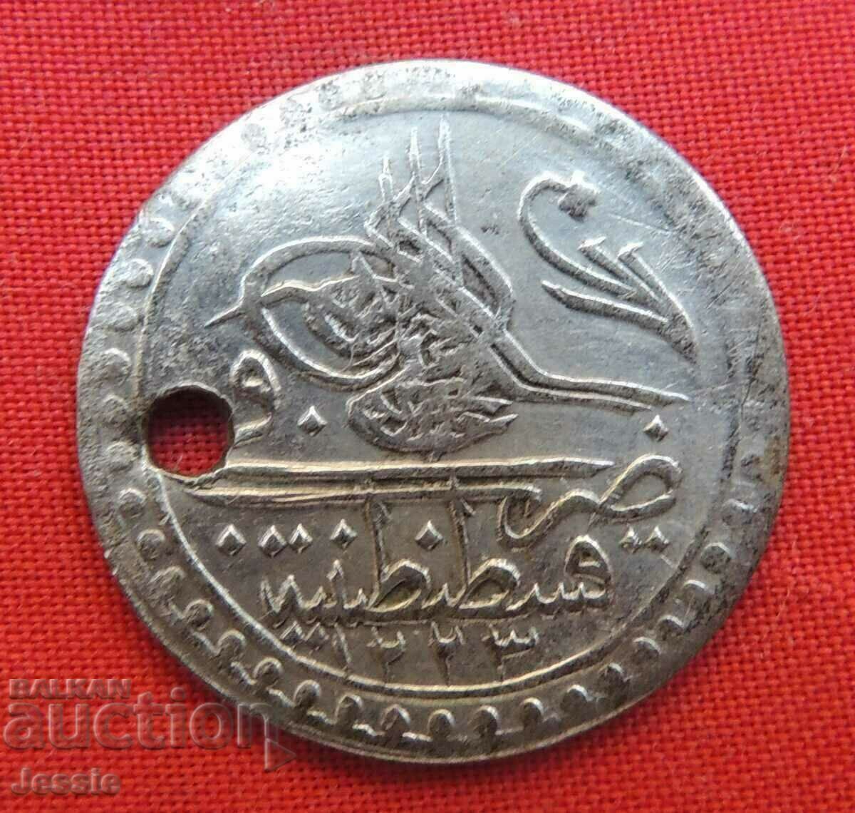 10 Pairs AH 1223 / 10 Ottoman Empire Silver Mahmud II 10 Pairs AH 1223 / 10 Ottoman Empire Silver Mahmud II