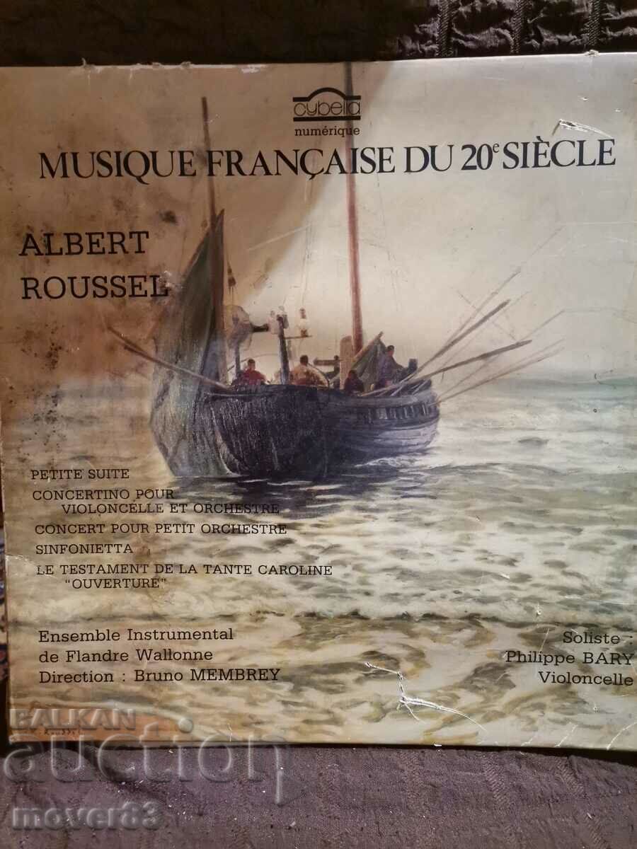 Plate. Cello concerto. Albert Roussel