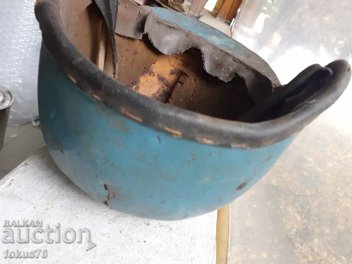 Casca de motocicleta veche foarte rara - 6