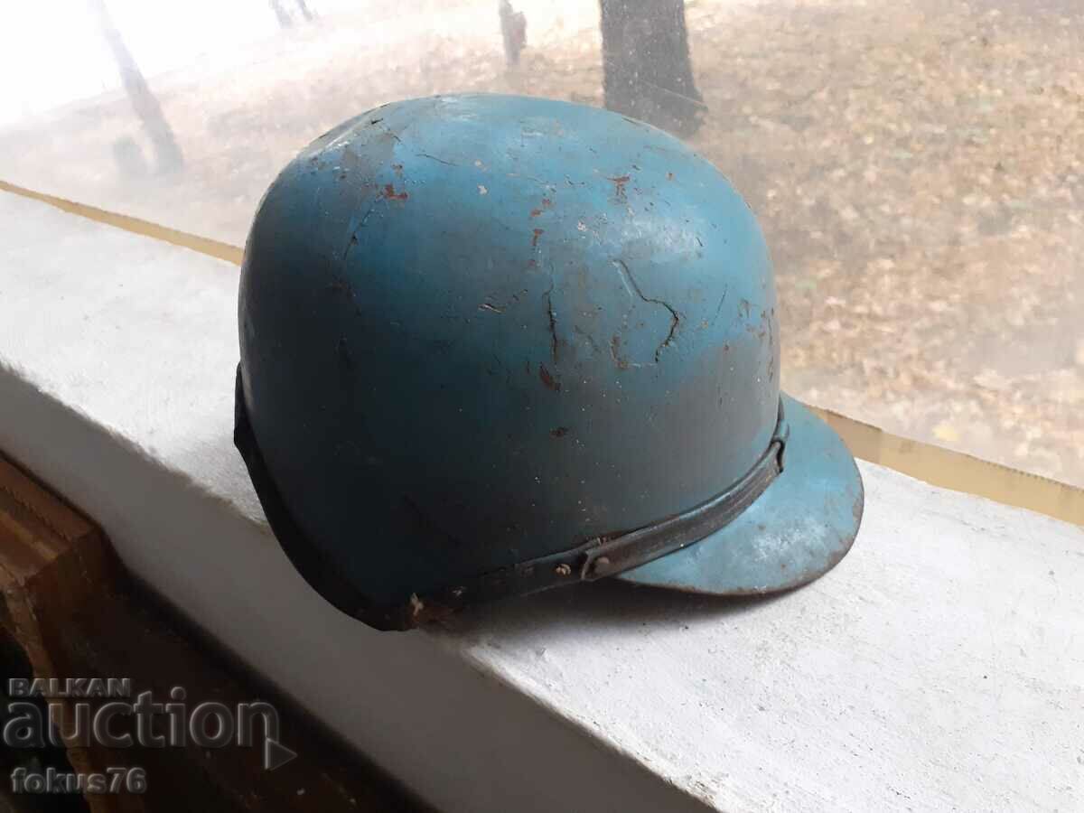 Old very rare motorcycle helmet
