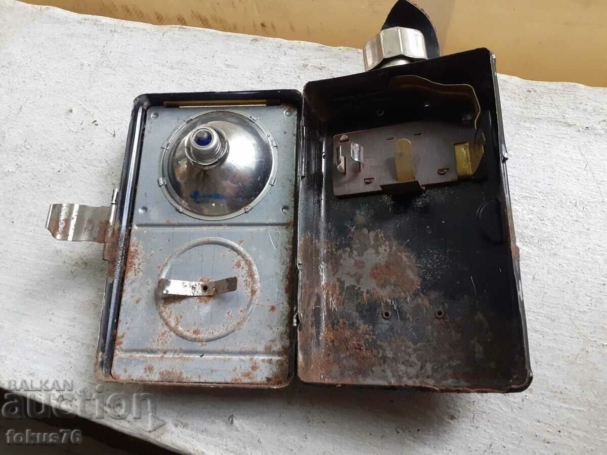 Παλαιός γερμανικός φακός τριχρωμίας σήματος - 7 Παλαιός γερμανικός φακός τριχρωμίας σήματος - 7