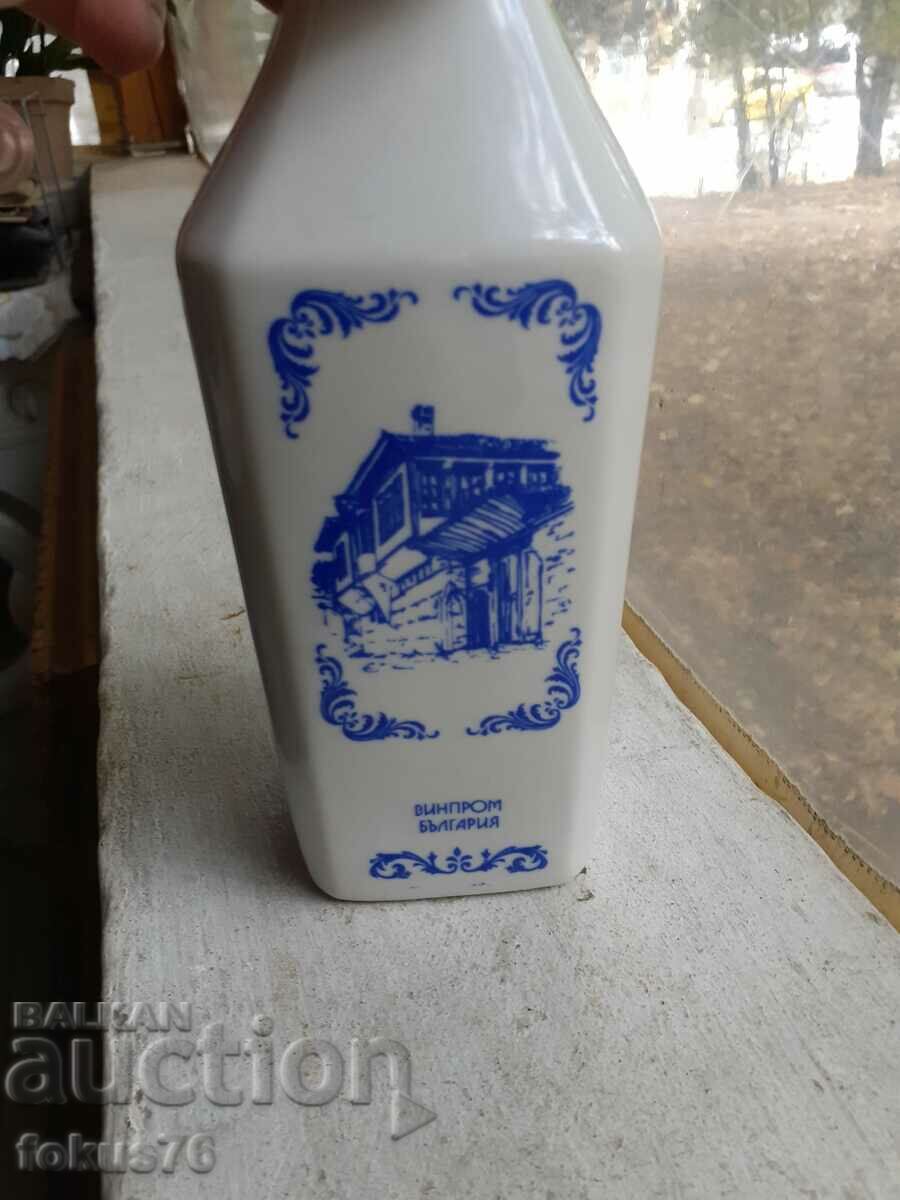 Auction Old porcelain mastic bottle - Vinprom - empty Auction Old porcelain mastic bottle - Vinprom - empty