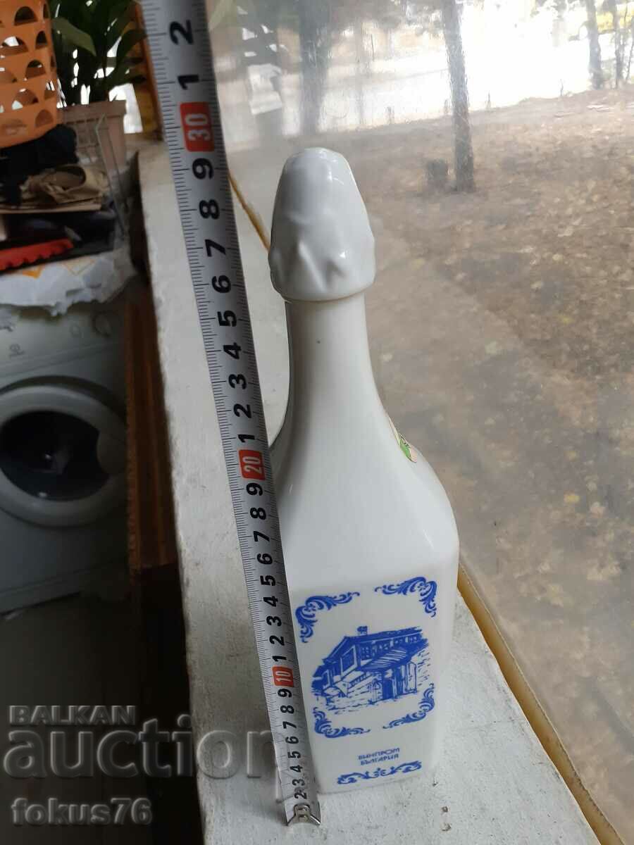 Old porcelain mastic bottle - Vinprom - empty - 7 Old porcelain mastic bottle - Vinprom - empty - 7