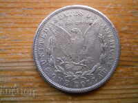 1 dolar 1888 - SUA (replică placată cu argint)