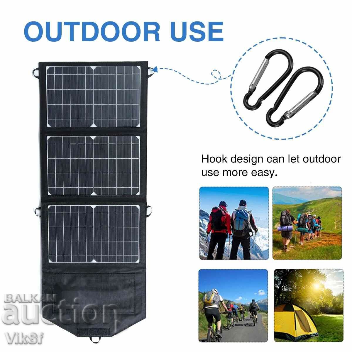 Foldable solar panel, 21 W, direct charging from the sun - 7