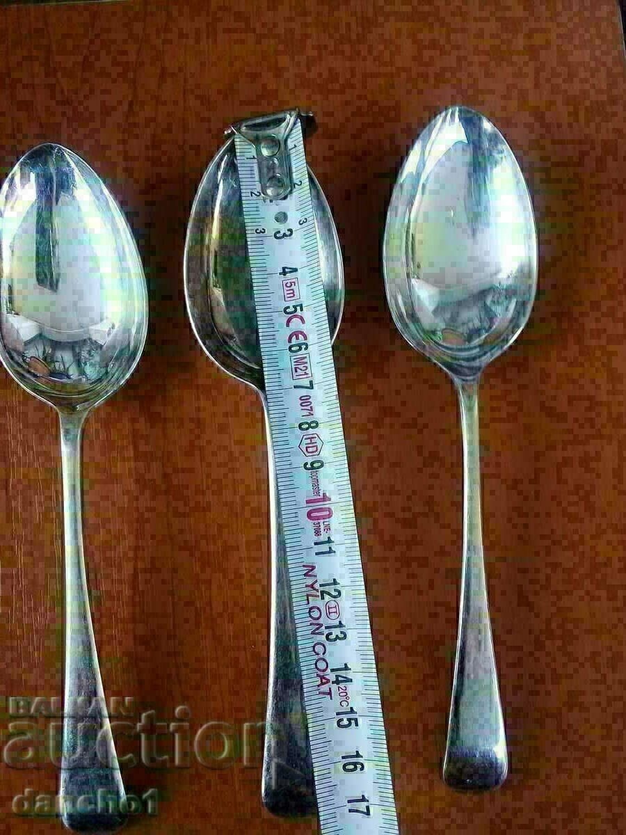 Κουτάλια /με σήμανση E. P. N. S. / - 6 Κουτάλια /με σήμανση E. P. N. S. / - 6