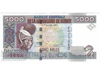 Δημοκρατία της Γουινέας 5000 Φράγκα 1998 Pick 38 ref 7860