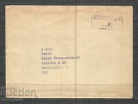 Rare Old cover Poland traveled to DDR - A 685