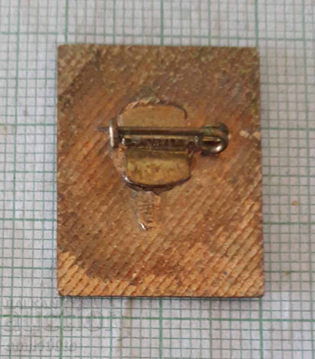 Delivery of Badge - Fair Plovdiv 1972 Delivery of Badge - Fair Plovdiv 1972