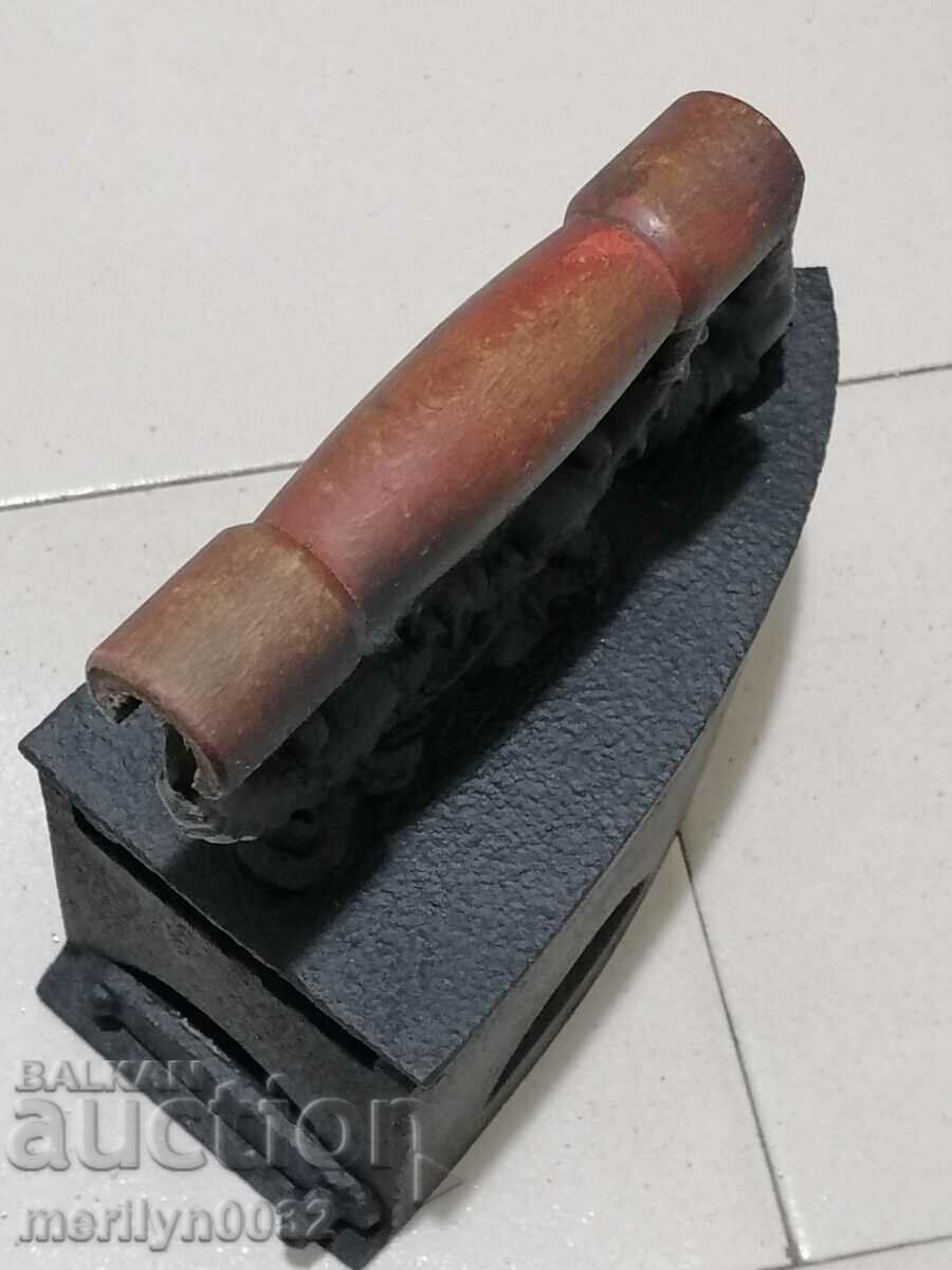 An old iron on fire - 6