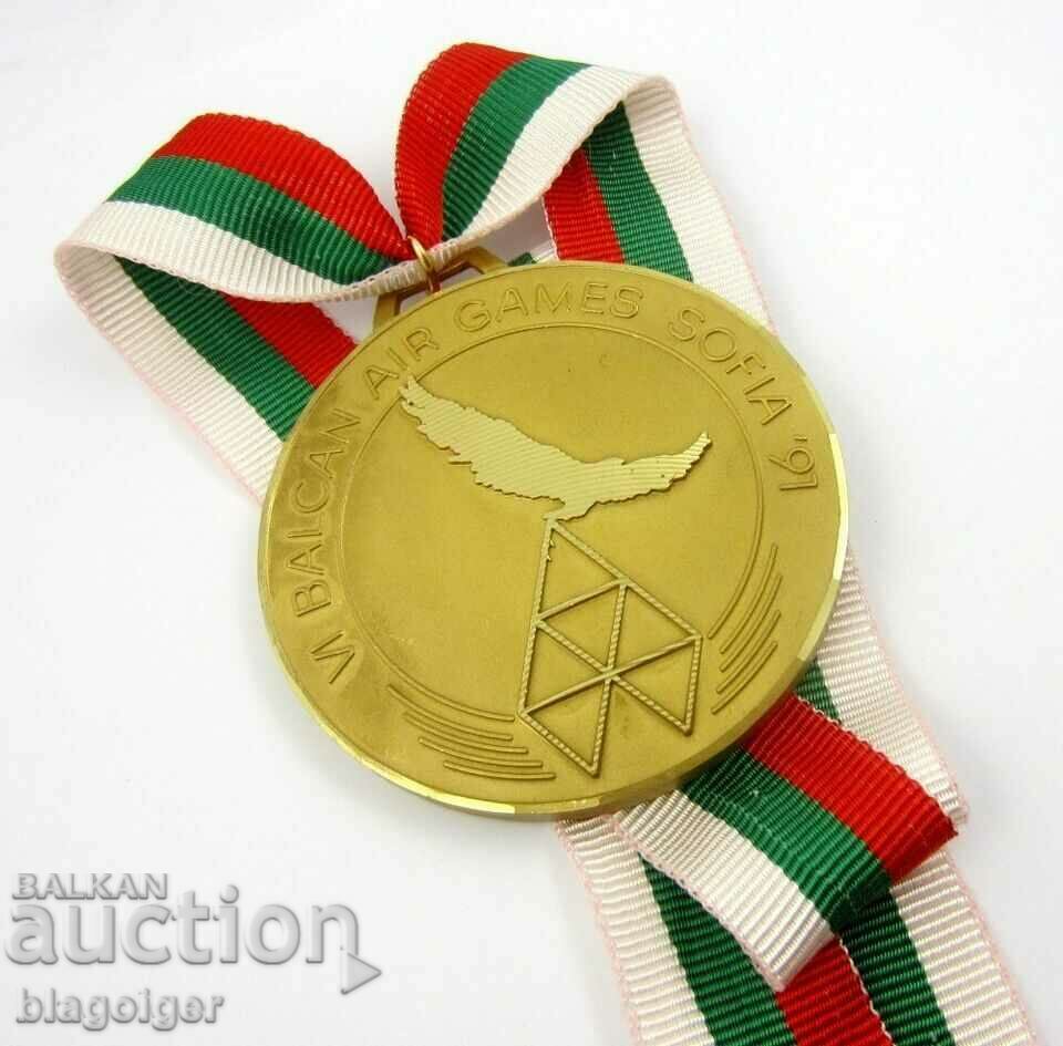 Auction Balkan Games - Air Sports - Winner's Gold Medal Auction Balkan Games - Air Sports - Winner's Gold Medal