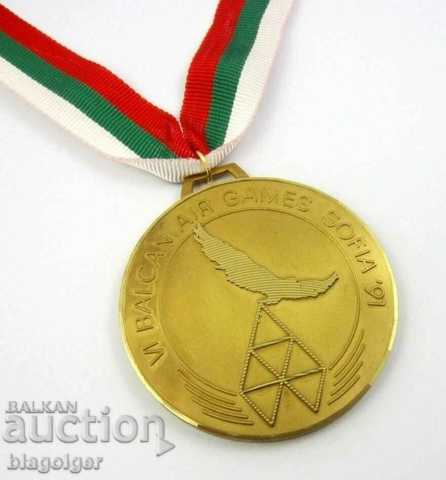 Delivery of Balkan Games - Air Sports - Winner's Gold Medal Delivery of Balkan Games - Air Sports - Winner's Gold Medal