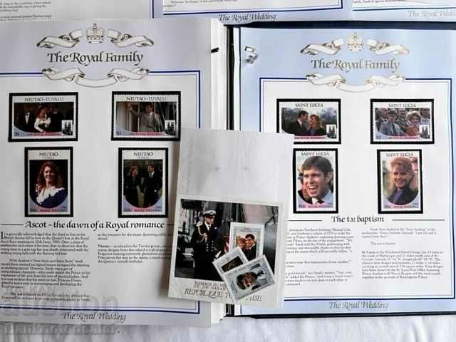 Delivery of Commonwealth Stamp Collection 1986 Royal Wedding Sarah Ferguson