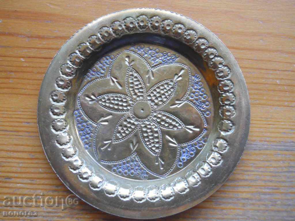 старинна бронзова чинийка - Мароко