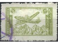 Клеймована  марка Авиация Самолет 1964 от Афганистан