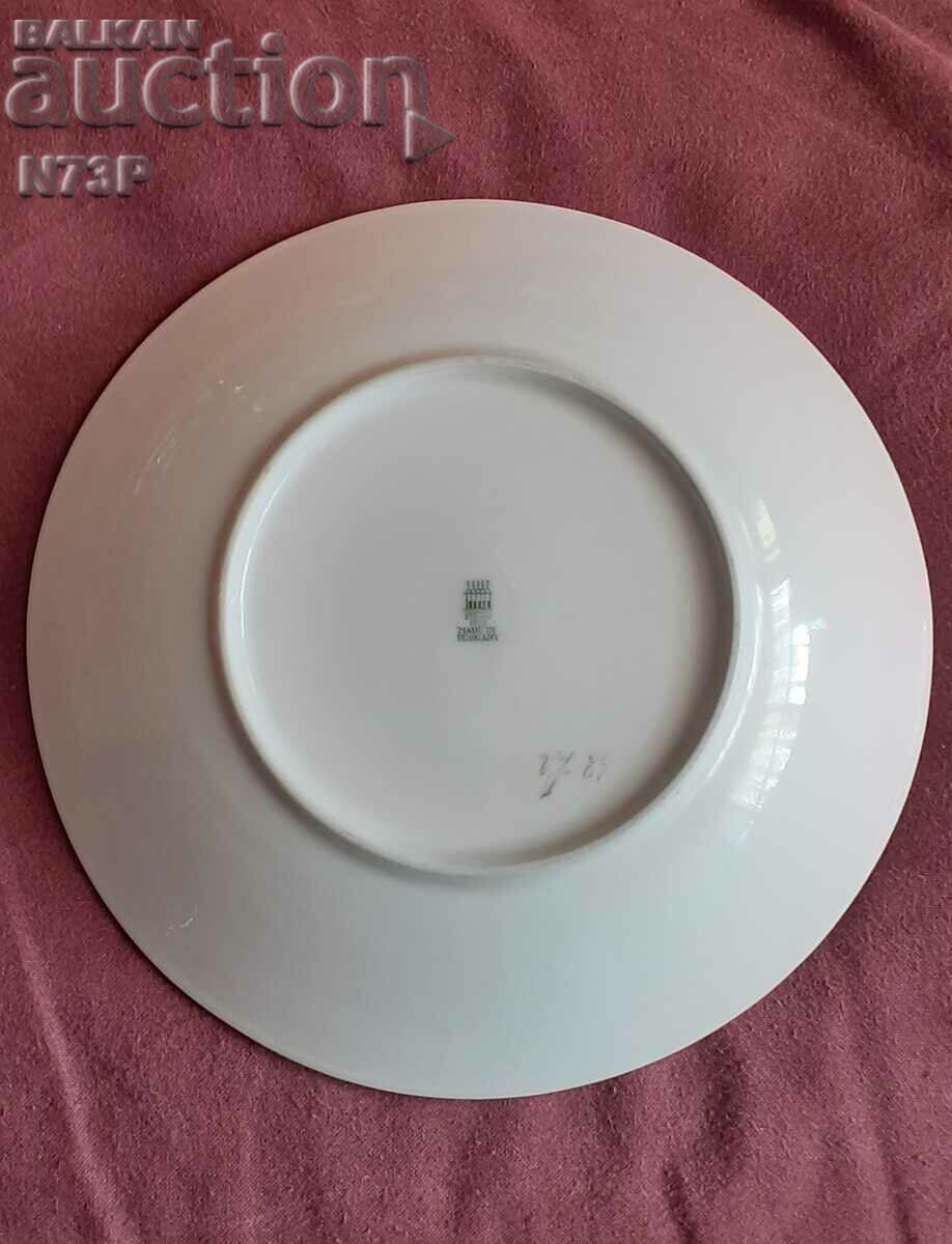 OLD PORCELAIN PLATE. COLLECTION. HAND PAINTED. - 5 OLD PORCELAIN PLATE. COLLECTION. HAND PAINTED. - 5