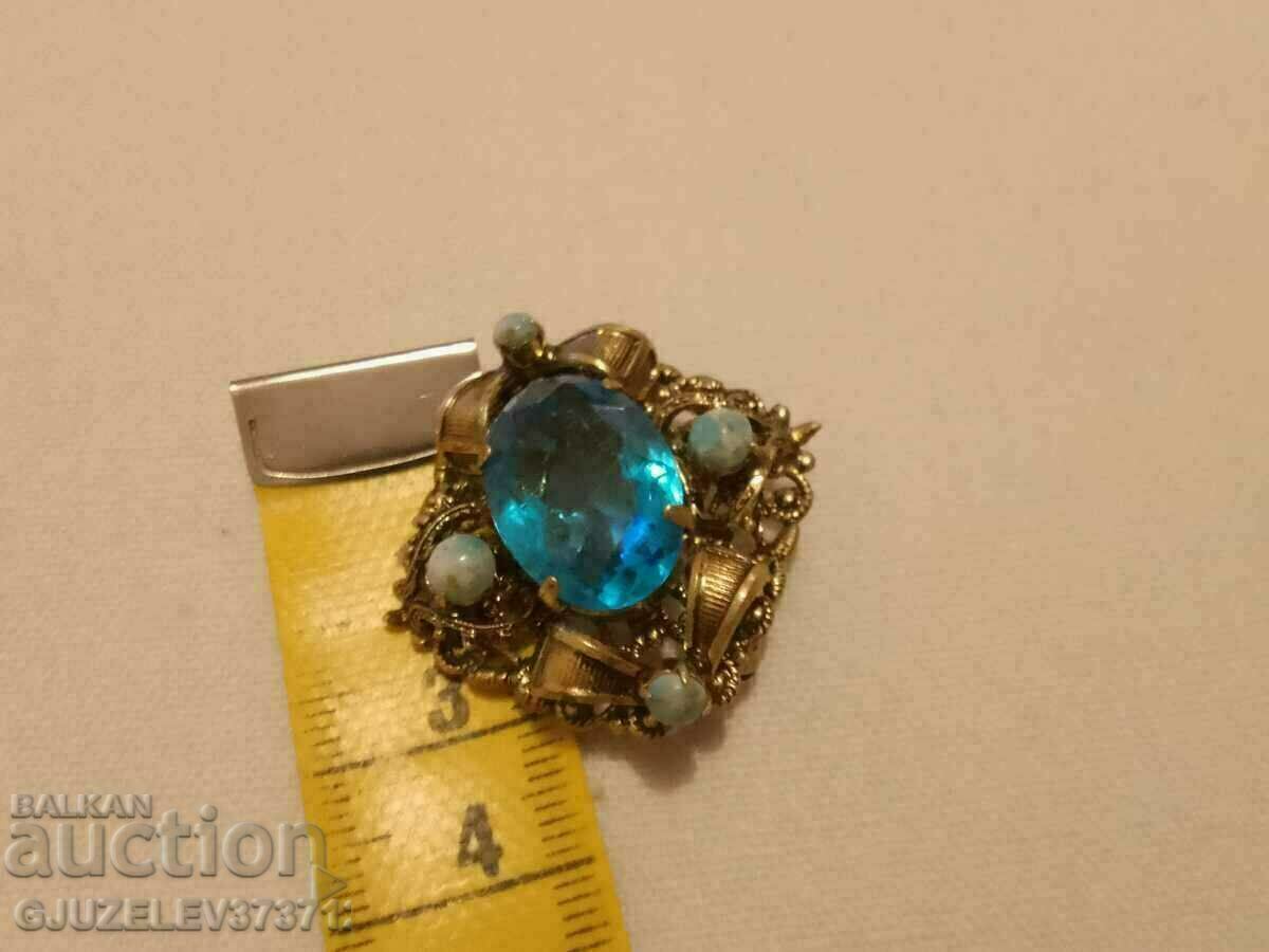 Vintage Bohemia brooch - 5 Vintage Bohemia brooch - 5