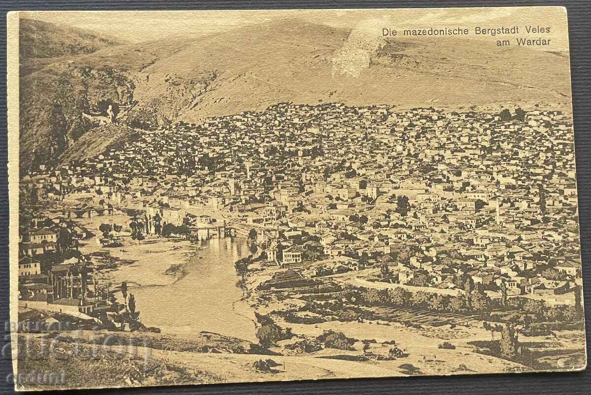 3768 Regatul Bulgariei, Macedonia, orașul Veles, 1917. Cenzură