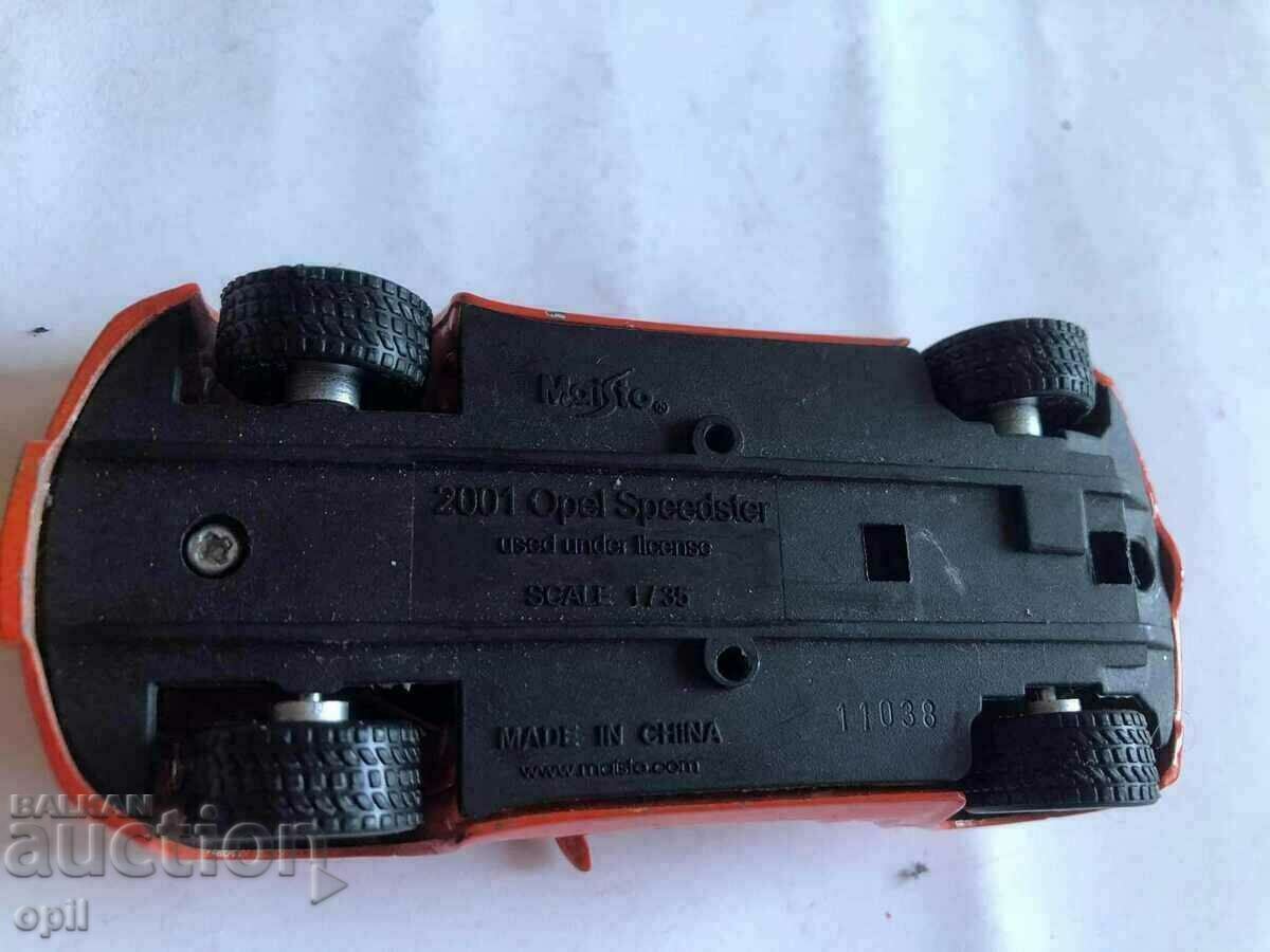 Auction Maisto Opel Speedster Auction Maisto Opel Speedster