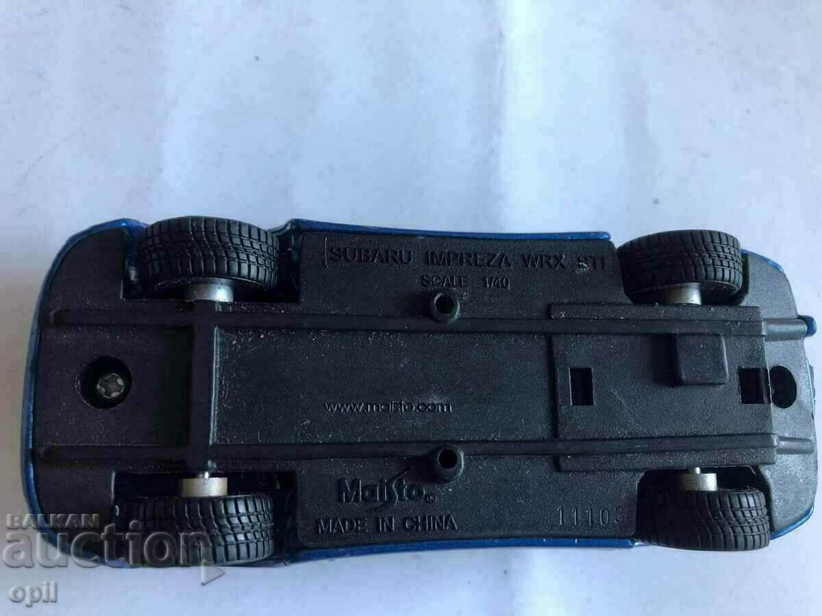 Auction Maisto Subaru Impreza WRX STI Auction Maisto Subaru Impreza WRX STI